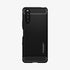 ACS02841 - Sony Xperia 1 III Case Rugged Armor in matte black showing the back